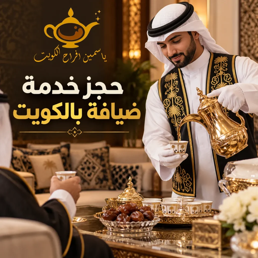 حجز خدمة ضيافة بالكويت للمناسبات والاستقبالات مع ياسمين أفراح الكويت
